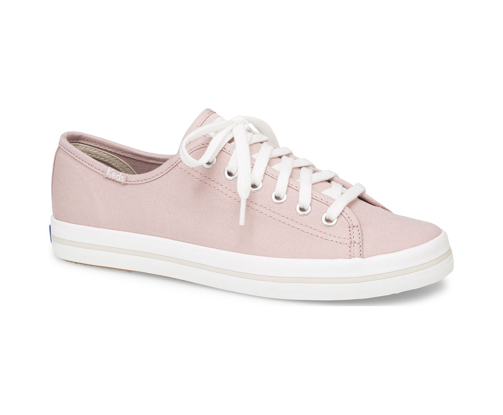 Πανινα Παπουτσια Γυναικεια - Keds Washable Kickstart - Ροζ - ISRUF5731